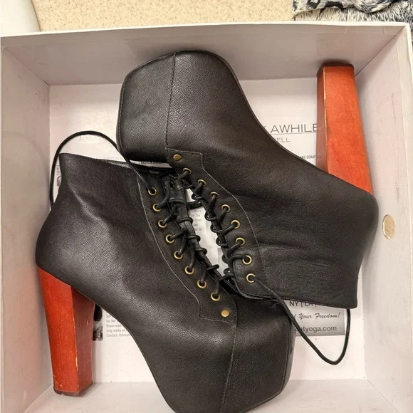 Jeffrey Campbell Lita boots - Picture 1 of 8